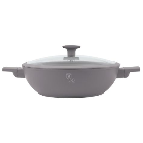 WOK CON TAPA 28 CM TAUPE COLLECTION ANTIADHERENTE  -2
