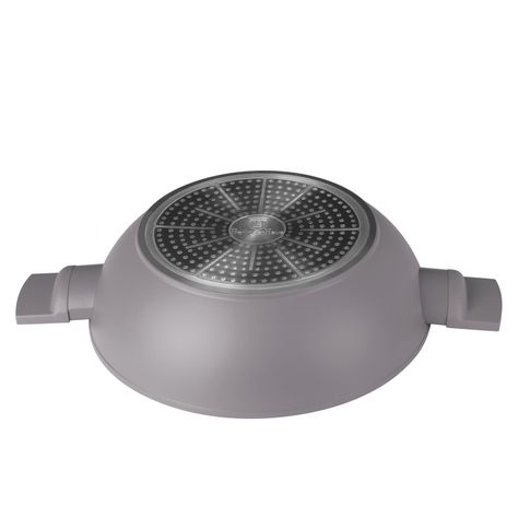 WOK CON TAPA 28 CM TAUPE COLLECTION ANTIADHERENTE  -3