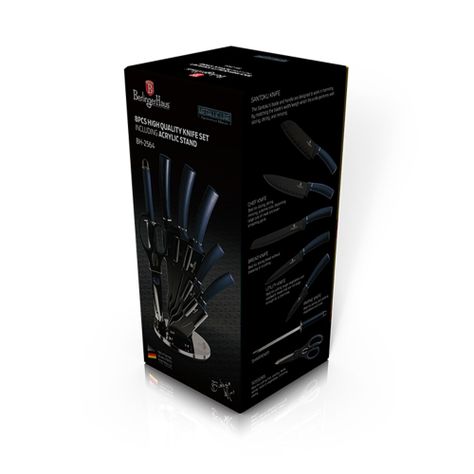 SET DE CUCHILLOS CON SOPORTE DE ACRILICO 8 PCS-2