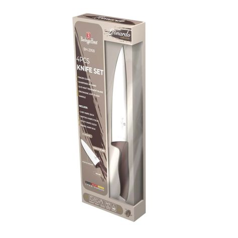 SET DE CUCHILLOS 4 PZS ACERO INOXIDABLE-2