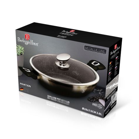 Sarten olla de 28 cm 3,8 Ltrs full induccion-2