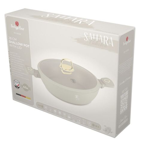 OLLA CON TAPA 2 PZS 28 CM SAHARA COLLECTION ANTIADHERENTE-3