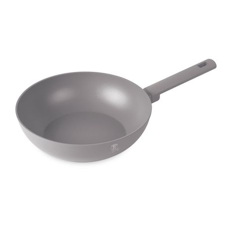 WOK 28 CM TAUPE COLLECTION ANTIADHERENTE  3,2 LTS-0