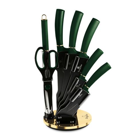 SET DE CUCHILLOS CON SOPORTE DE ACRILICO 8 PCS-0