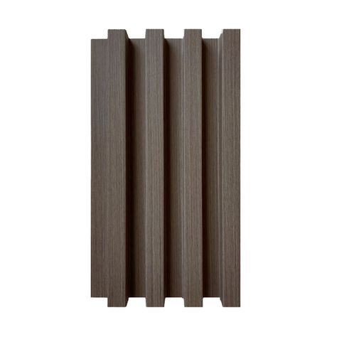 WALL PANEL PVC 10 PZS 3D 20x250 cm CAFÉ OSCURO-0