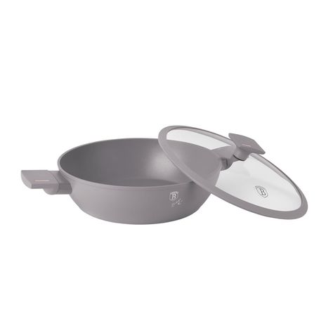 OLLA CON TAPA 2 PZS 28 CM TAUPE COLLECTION ANTIADHERENTE-3