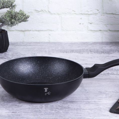 WOK 30 CM BLACK ROSE COLLECTION ANTIADHERENTE 3,2 LTS-3