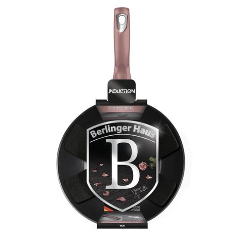 WOK 28 CM I-ROSE COLLECTION ANTIADHERENTE 3,2 LTS-1