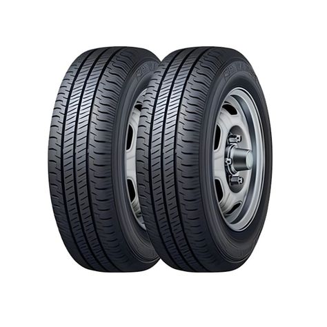 SET 2 NEUMATICO 205/65R16 DUNLOP SPVAN01 LTR 107/105T-0