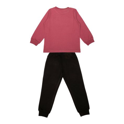 Pijama Niña Bubblegummers Barbara Coral-1