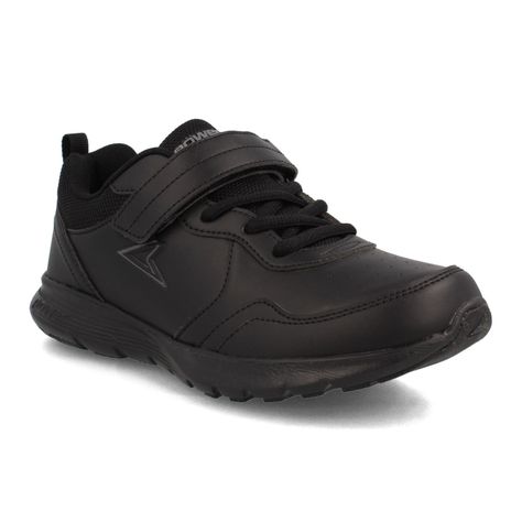 Zapatilla Escolar Unisex Power Wave Accent Negro-3