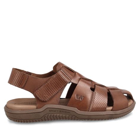 Sandalia Hombre Weinbrenner Bahia Chocolate-4