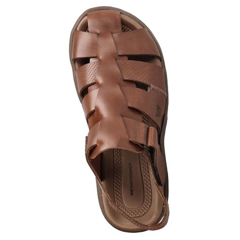 Sandalia Hombre Weinbrenner Bahia Chocolate-5