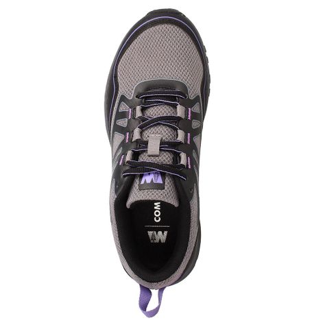 Zapatilla Mujer Weinbrenner Magma Gris Oscuro - Azul-5