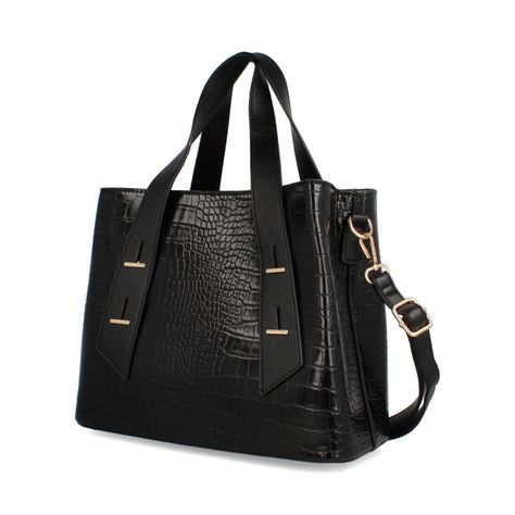 Cartera Mujer Bata 3X1 Negro-3