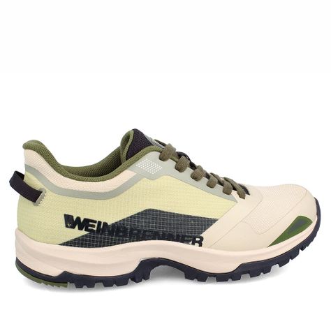 Zapatilla Hombre Weinbrenner Ashville Beige-Verde-4