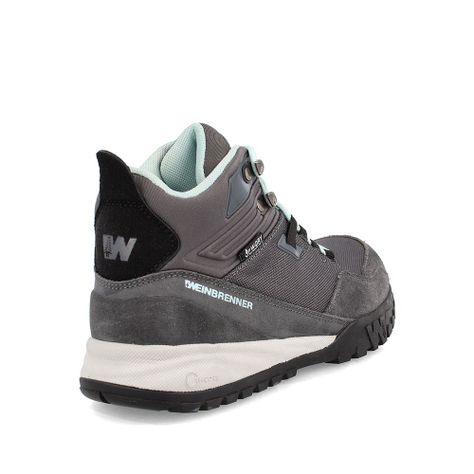 Botín Mujer Weinbrenner Beagle Whistler Mid Gris - Negro-3