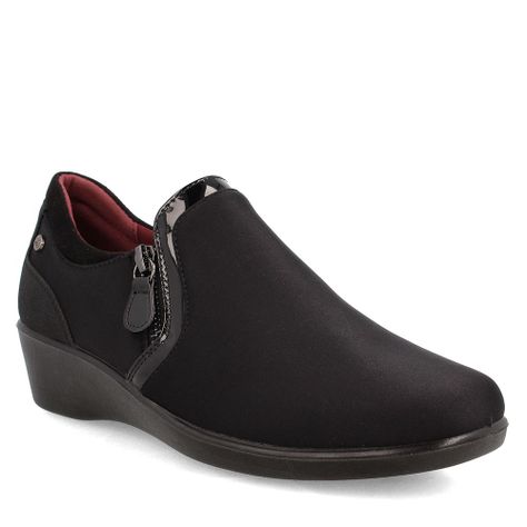 Mocasín Mujer Bata Comfit Newstar Negro II-0
