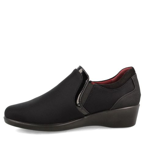 Mocasín Mujer Bata Comfit Newstar Negro II-1