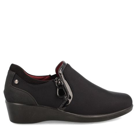 Mocasín Mujer Bata Comfit Newstar Negro II-4