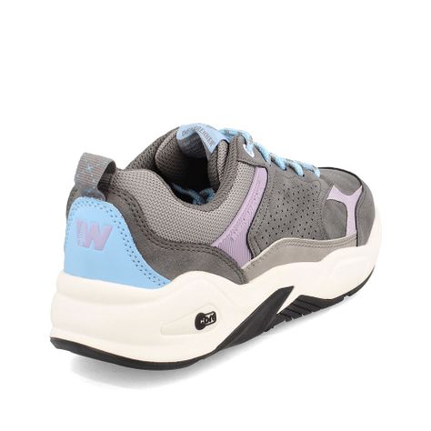 Zapatilla Mujer Weinbrenner Villarrica Gris-3