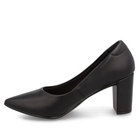 Zapato Taco Mujer Bata Carmen Negro-1