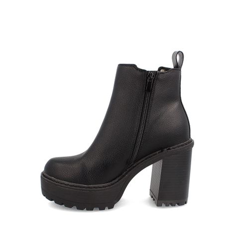 BOTÍN CASUAL MUJER BATA KISSY 2 NEGRO-1