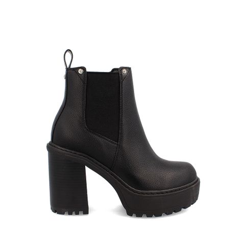 BOTÍN CASUAL MUJER BATA KISSY 2 NEGRO-4