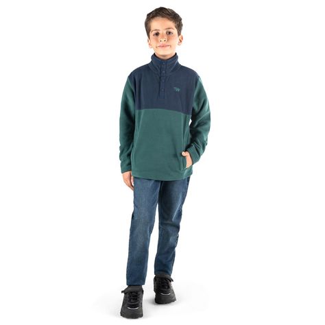 Polar Niño Weinbrenner Yaupi Verde Oscuro-3