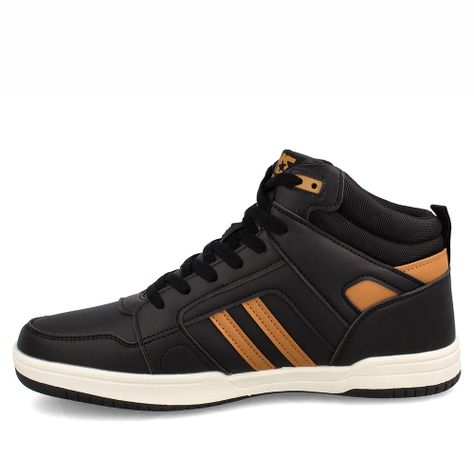Zapatilla Hombre Con Caña North Star Hem Negro-1