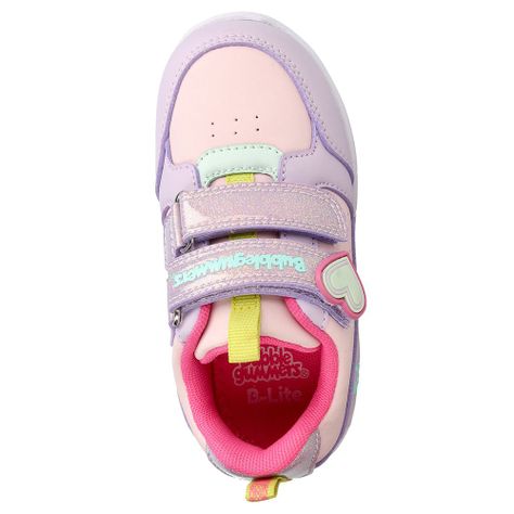 Zapatilla Niña Bubblegummers Soft Walker Lila-5