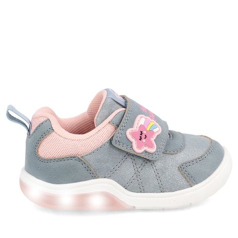 ZAPATILLA NIÑA BUBBLEGUMMERS TOKIO GRIS 18-21-7