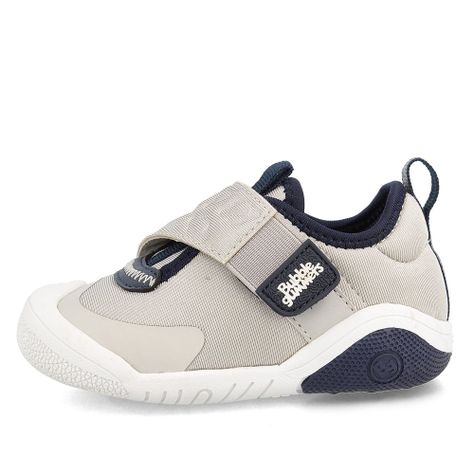 Zapatilla Niño Bubblegummers Playtime Gris-Azul-1