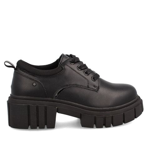 Zapato Escolar Niña Teener Chumy Negro-4