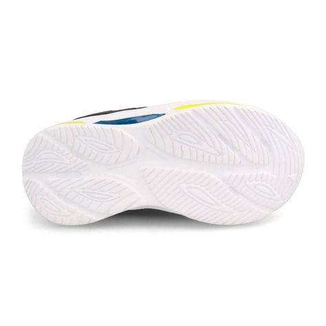 Zapatilla Niño Bubblegummers Demian Negro-Lima Verde-4