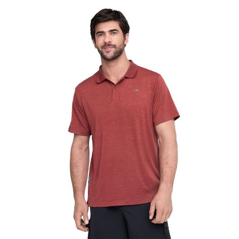 Polera Hombre Weinbrenner Harvard Burdeo-0
