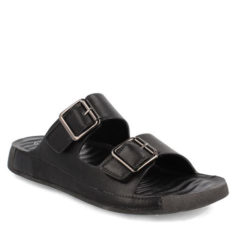 Sandalia Hombre Bata Caman Negro-0