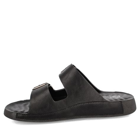Sandalia Hombre Bata Caman Negro-1
