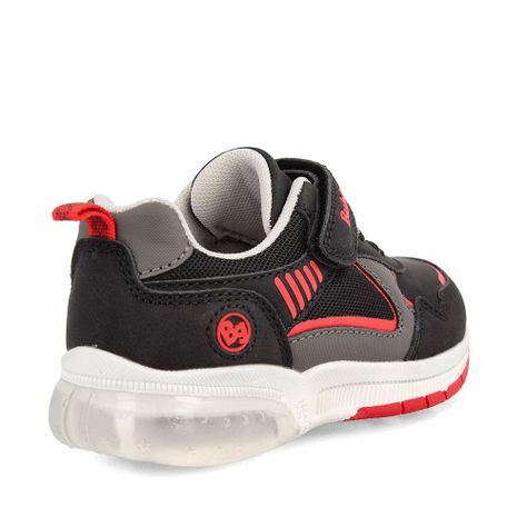 Zapatilla Niño Luces Bubblegummers Ocean Negro-3