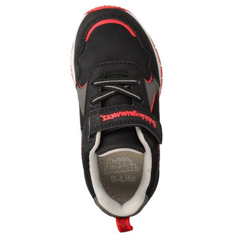 Zapatilla Niño Luces Bubblegummers Ocean Negro-5