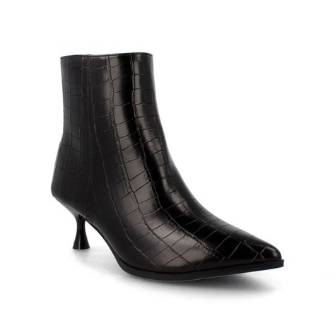 Botín Mujer Bata Red Label Cira Negro-1