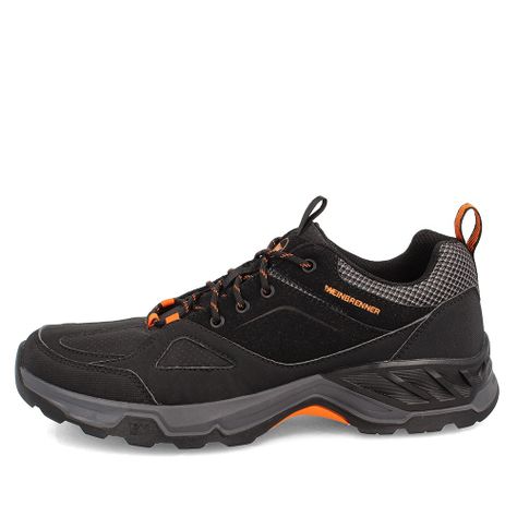 Zapatilla Hombre Weinbrenner Rift Negro-Naranja-1