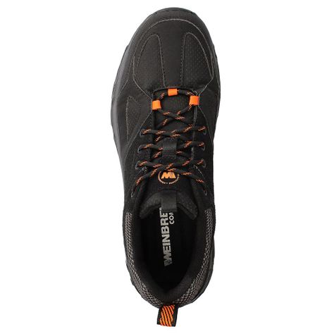 Zapatilla Hombre Weinbrenner Rift Negro-Naranja-5