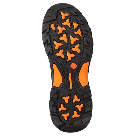 Zapatilla Hombre Weinbrenner Rift Negro-Naranja-6