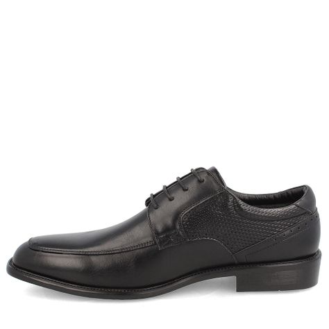 ZAPATO HOMBRE BATA BARNES CORDONES NEGRO-1
