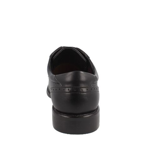 ZAPATO HOMBRE BATA BARNES CORDONES NEGRO-2