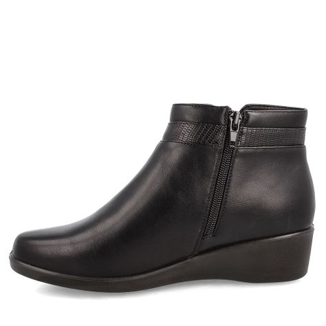 Botín Mujer Bata Comfit Newstar Negro-1