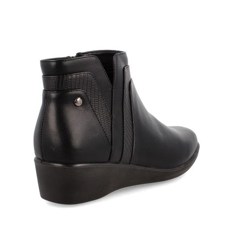 Botín Mujer Bata Comfit Newstar Negro-3