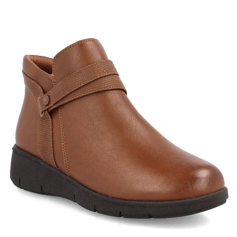 Botín Mujer Bata Comfit Fiona Café-0
