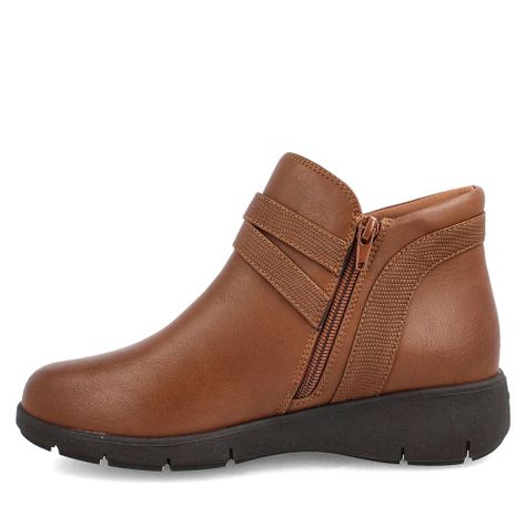 Botín Mujer Bata Comfit Fiona Café-1